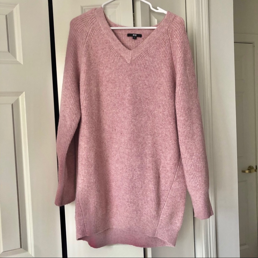 Pink Uniqlo Knit dress